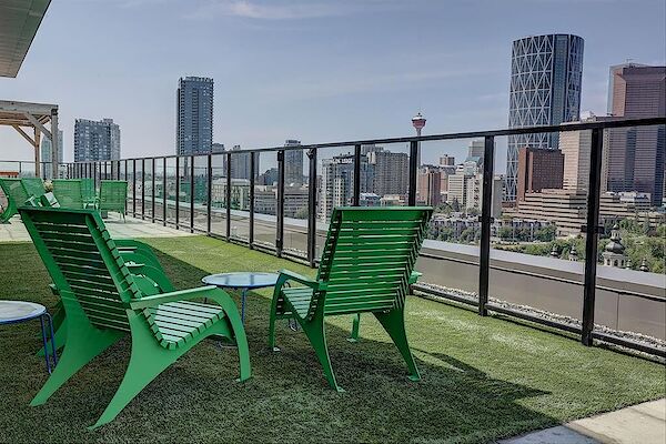 Calgary 1 bedroom Condo Unit for rent. Property photo: 683483-2