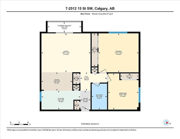 Calgary 2 bedrooms Condo Unit for rent. Property photo: 685530-3