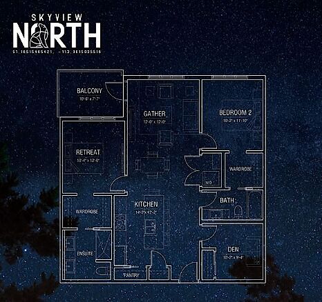 Calgary 3 bedrooms Condo Unit for rent. Property photo: 686302-2