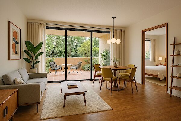 Calgary 1 bedroom Condo Unit for rent. Property photo: 688940-2