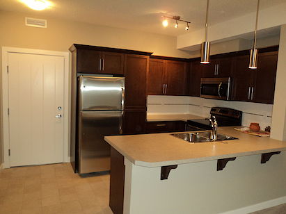 Calgary 1 bedroom Condo Unit for rent. Property photo: 92412-3
