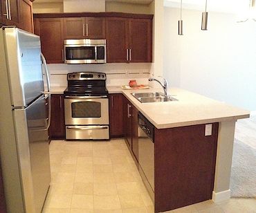 Calgary 1 bedroom Condo Unit for rent. Property photo: 92412-2